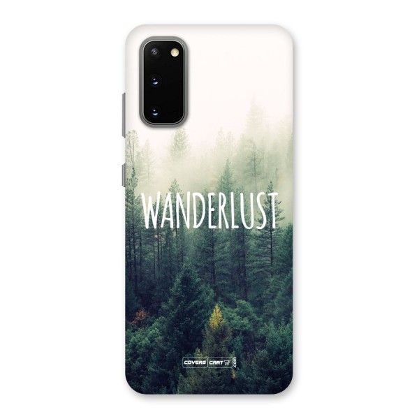 Wanderlust Back Case for Galaxy S20