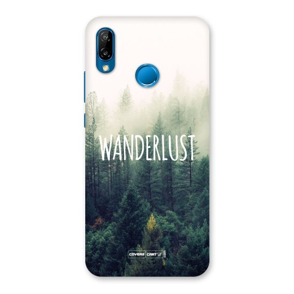 Wanderlust Back Case for Huawei P20 Lite