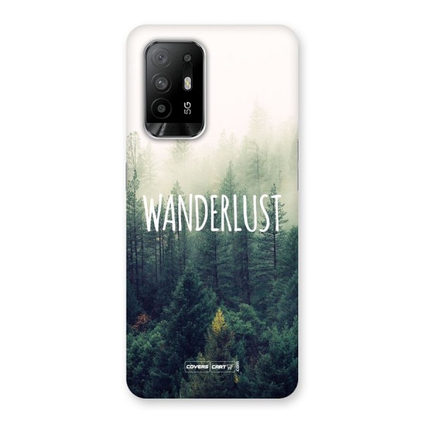 Wanderlust Back Case for Oppo F19 Pro Plus 5G