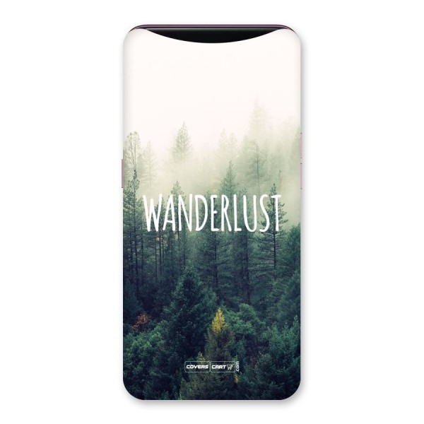 Wanderlust Back Case for Oppo Find X