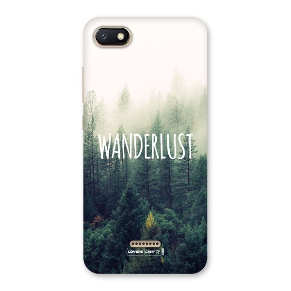 Wanderlust Back Case for Redmi 6A