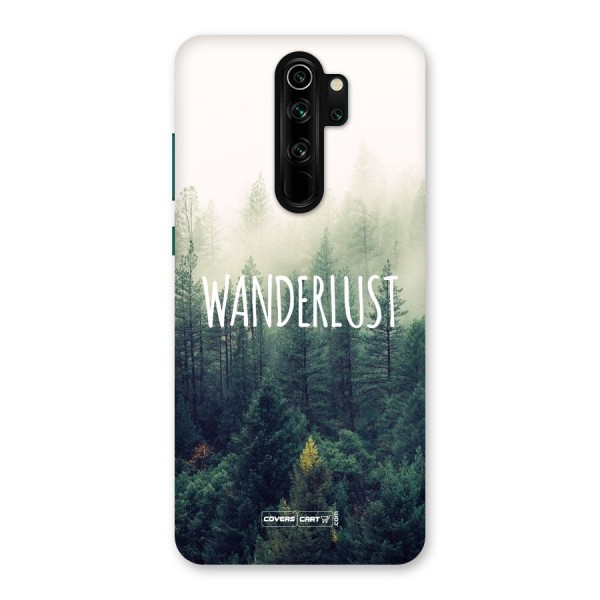 Wanderlust Back Case for Redmi Note 8 Pro