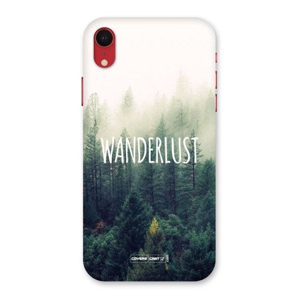 Wanderlust Back Case for iPhone XR