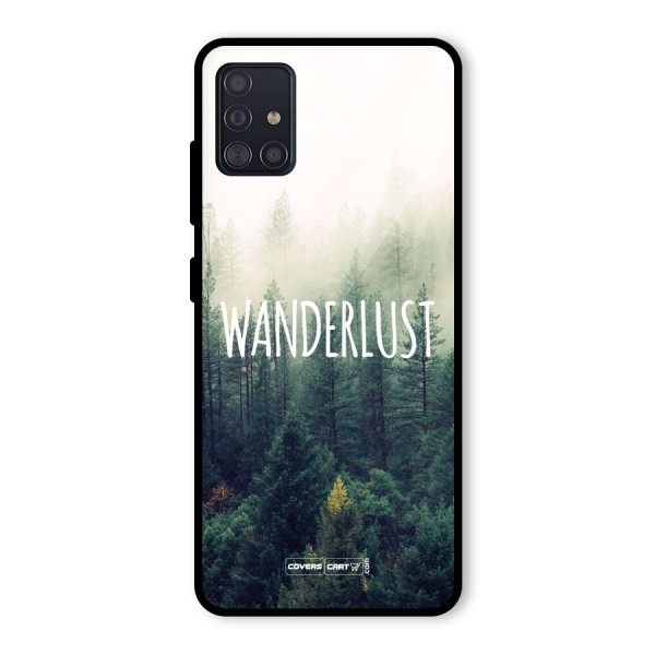 Wanderlust Glass Back Case for Galaxy A51