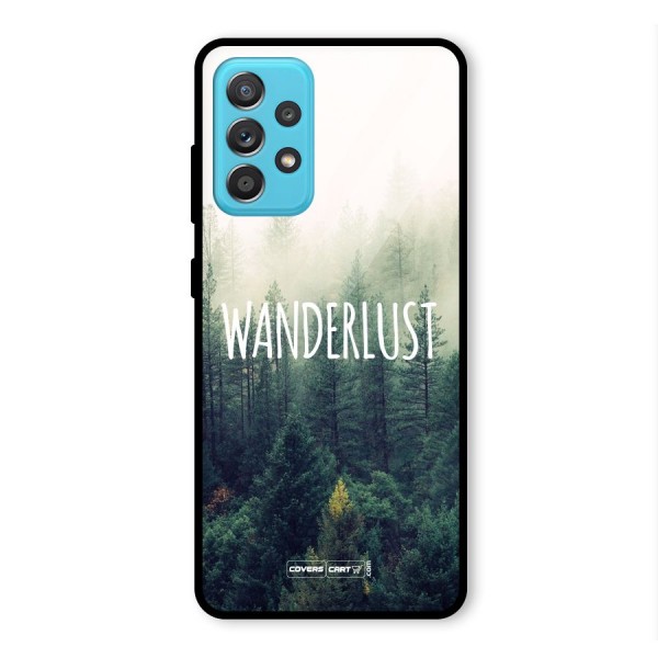 Wanderlust Glass Back Case for Galaxy A52