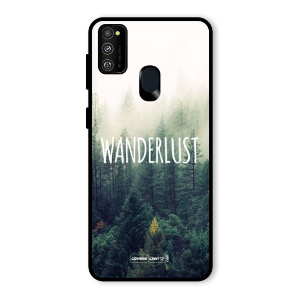 Wanderlust Glass Back Case for Galaxy M21