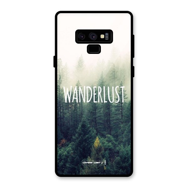 Wanderlust Glass Back Case for Galaxy Note 9