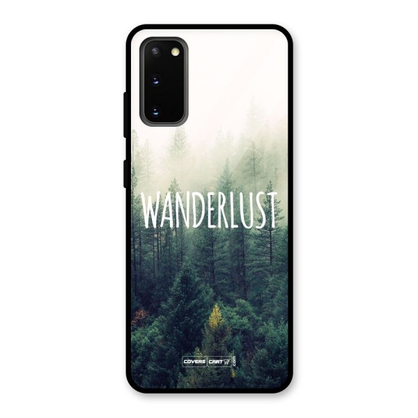 Wanderlust Glass Back Case for Galaxy S20