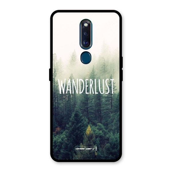 Wanderlust Glass Back Case for Oppo F11 Pro