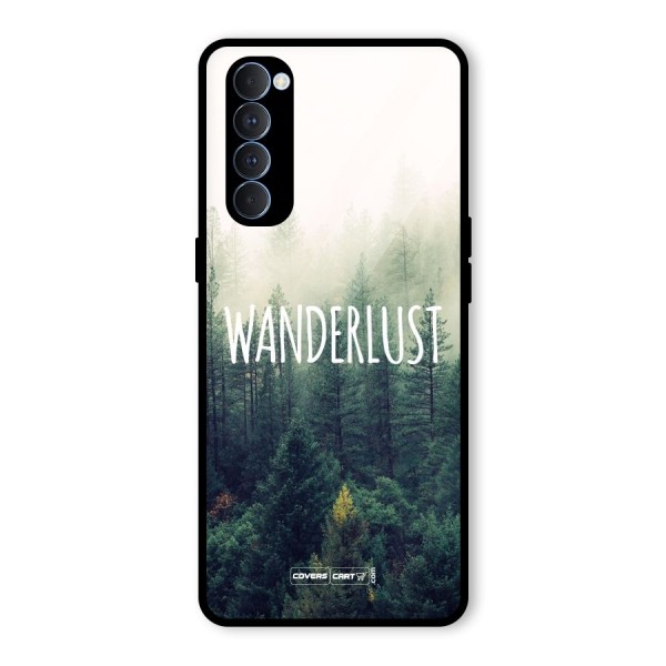 Wanderlust Glass Back Case for Oppo Reno4 Pro