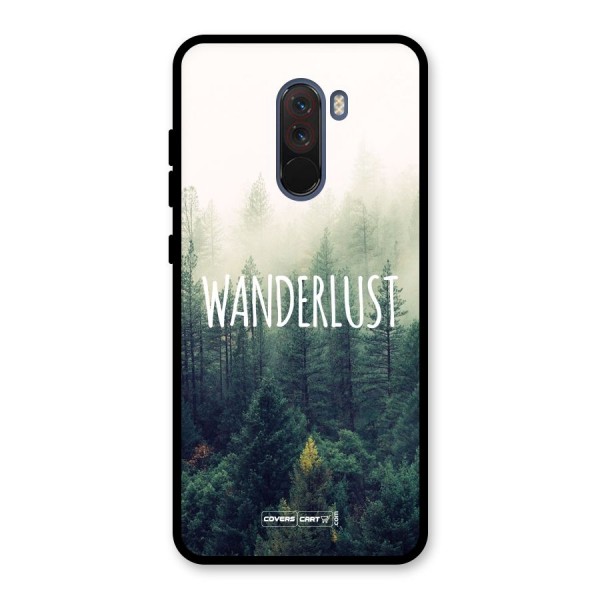 Wanderlust Glass Back Case for Poco F1