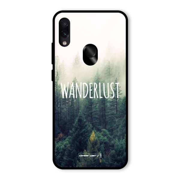 Wanderlust Glass Back Case for Redmi Note 7