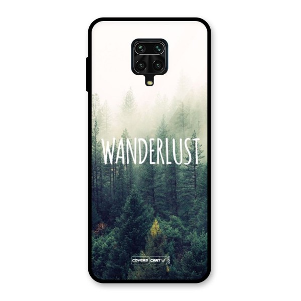 Wanderlust Glass Back Case for Redmi Note 9 Pro