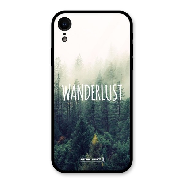 Wanderlust Glass Back Case for XR