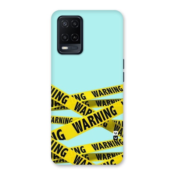 Warning Design Back Case for Oppo A54