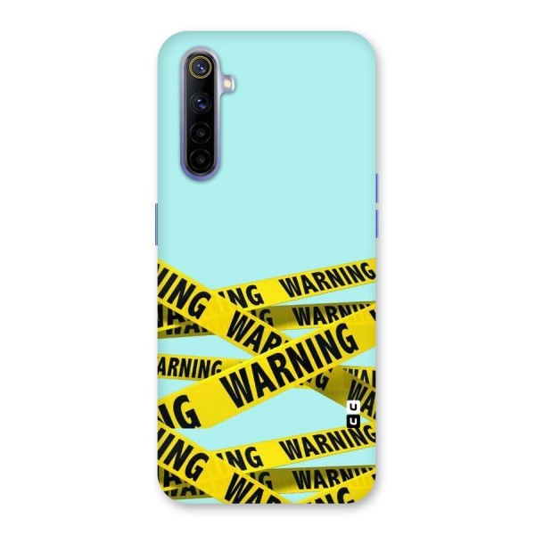 Warning Design Back Case for Realme 6i