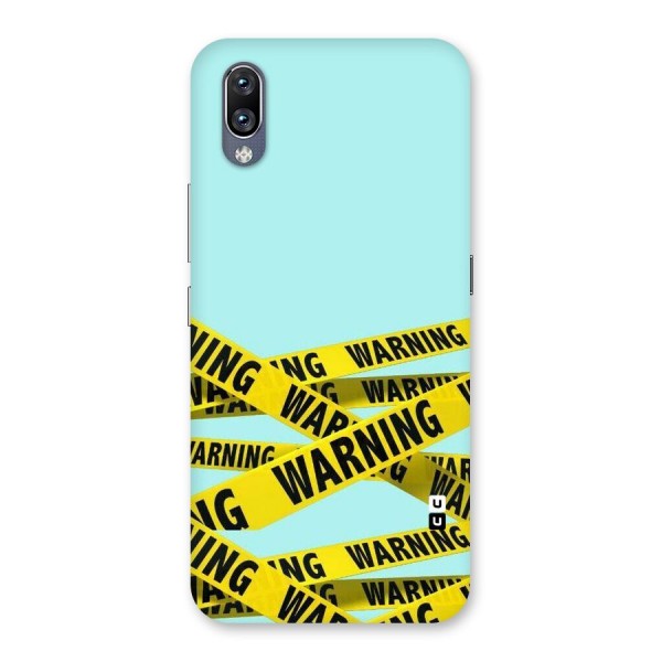 Warning Design Back Case for Vivo NEX