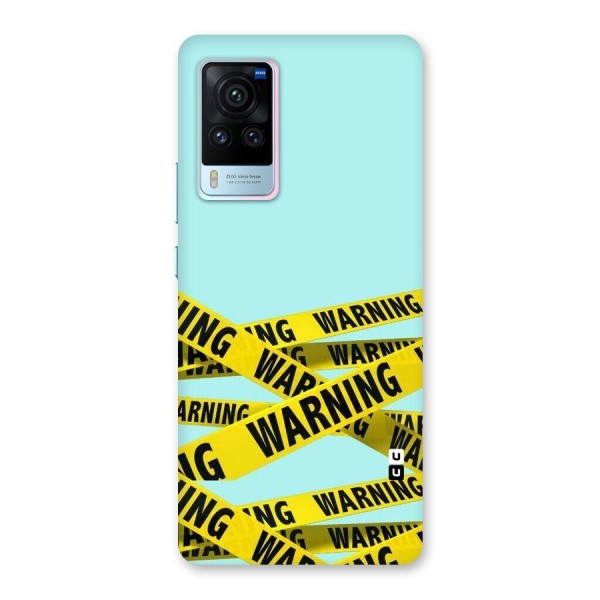 Warning Design Back Case for Vivo X60 Pro