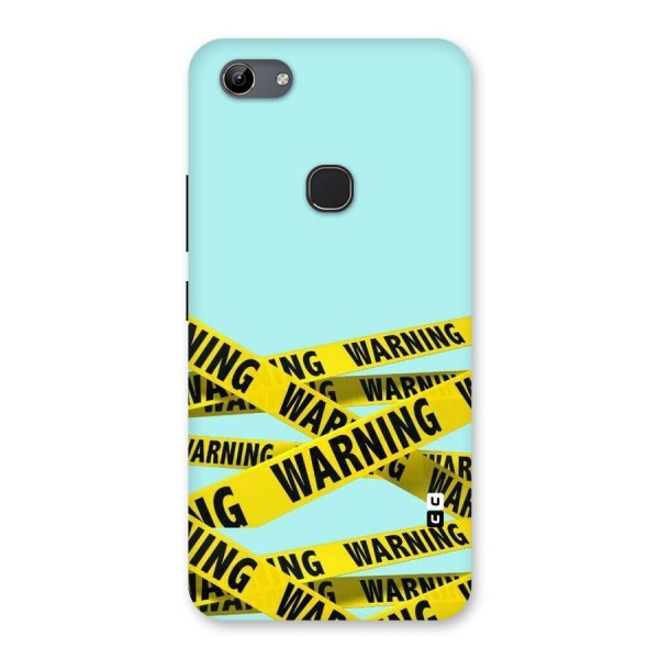 Warning Design Back Case for Vivo Y81