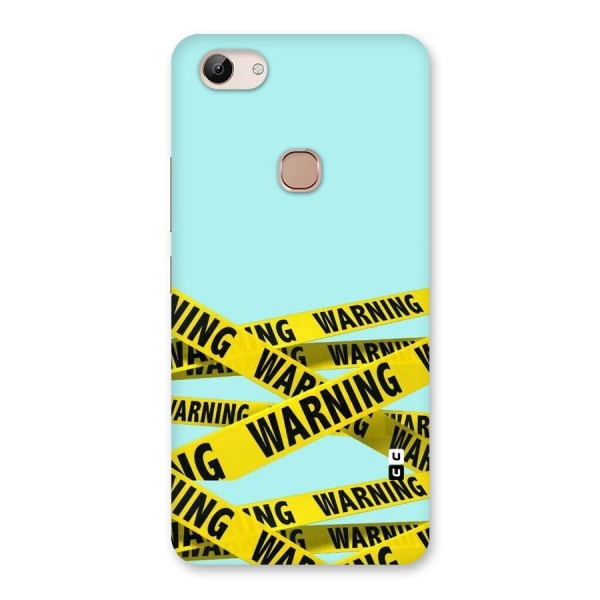 Warning Design Back Case for Vivo Y83