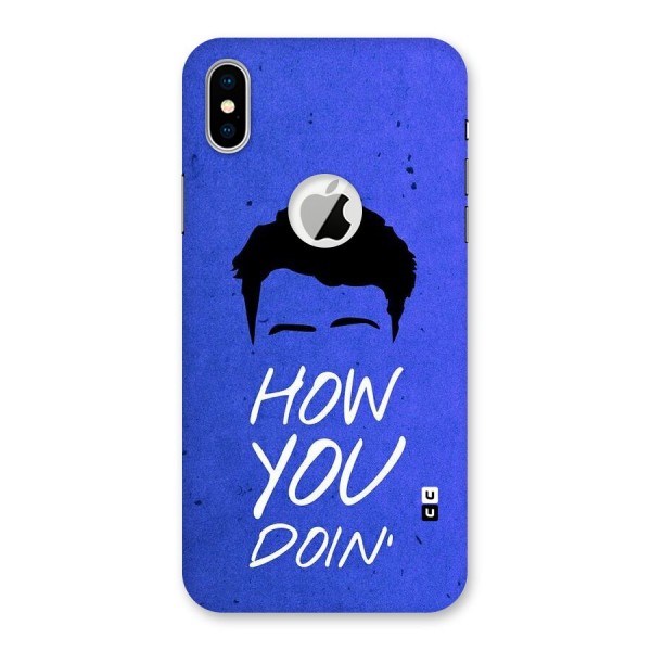 Wassup You Back Case for iPhone XS Logo Cut