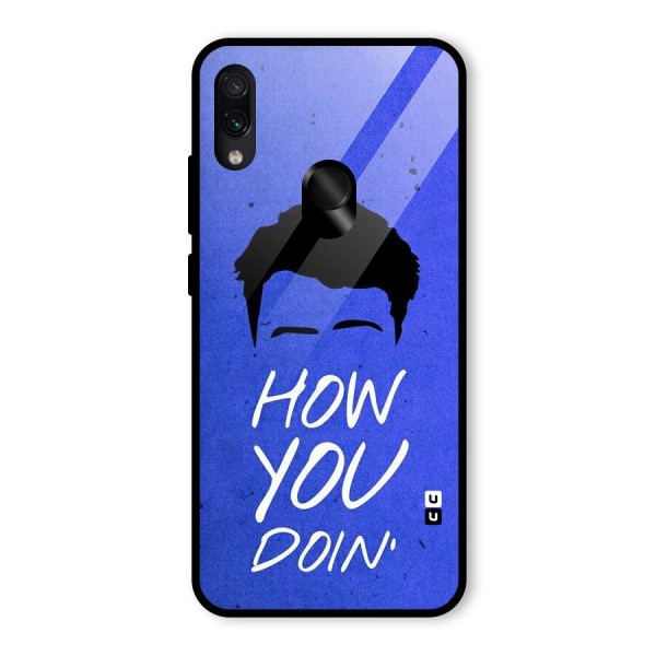 Wassup You Glass Back Case for Redmi Note 7