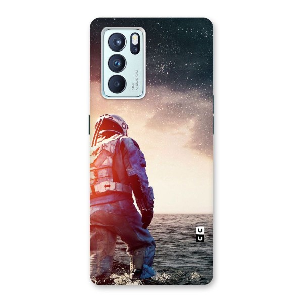 Water Astronaut Back Case for Oppo Reno6 Pro 5G