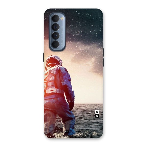 Water Astronaut Back Case for Reno4 Pro