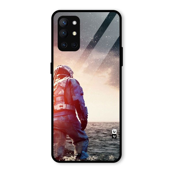 Water Astronaut Glass Back Case for OnePlus 9R