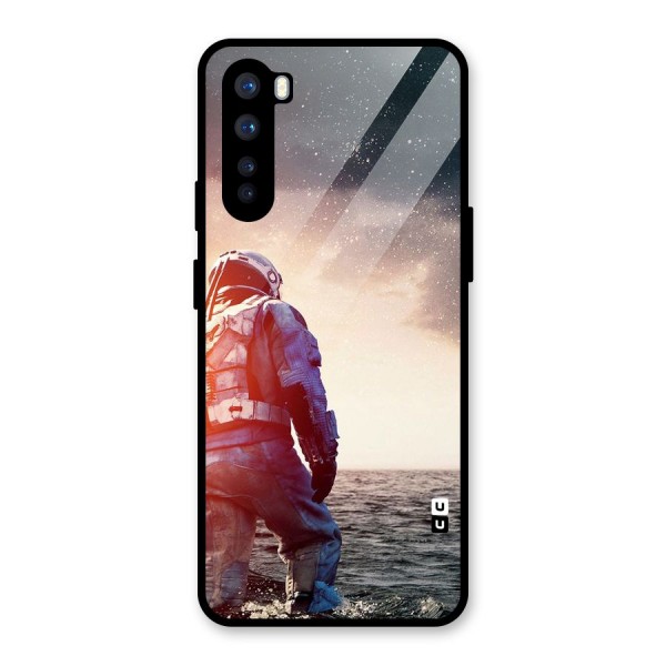 Water Astronaut Glass Back Case for OnePlus Nord