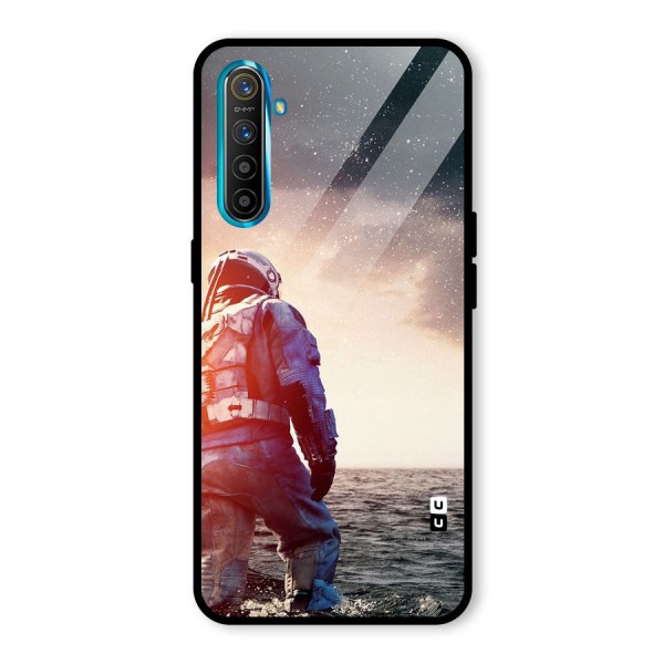 Water Astronaut Glass Back Case for Realme XT