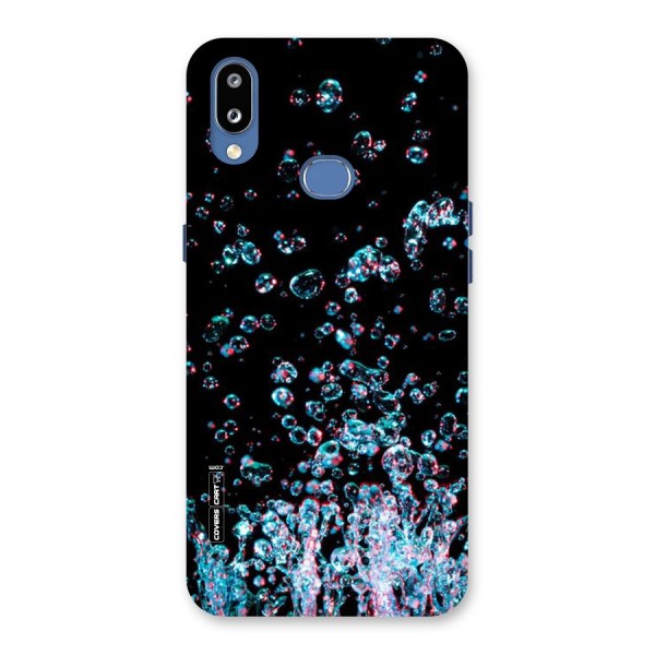 Water Droplets Back Case for Galaxy M01s