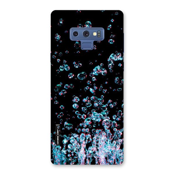 Water Droplets Back Case for Galaxy Note 9