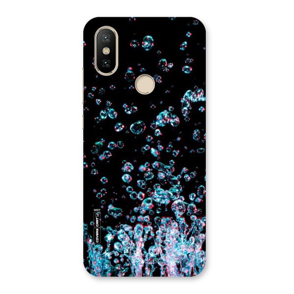 Water Droplets Back Case for Mi A2