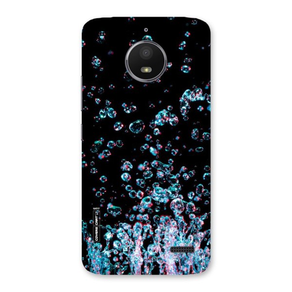 Water Droplets Back Case for Moto E4