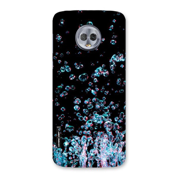 Water Droplets Back Case for Moto G6