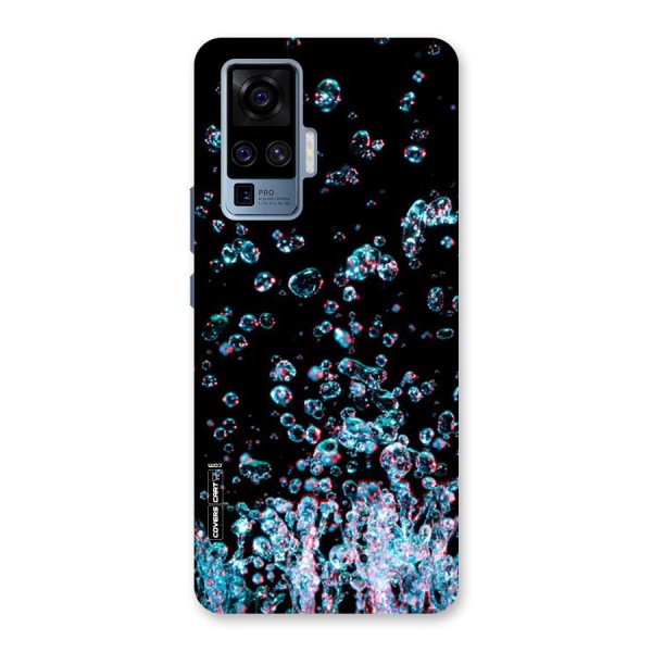 Water Droplets Back Case for Vivo X50 Pro