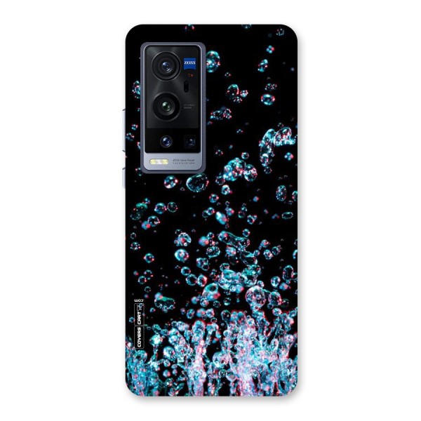 Water Droplets Back Case for Vivo X60 Pro Plus