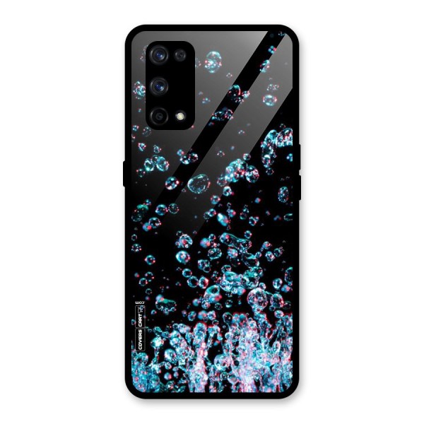 Water Droplets Glass Back Case for Realme X7 Pro