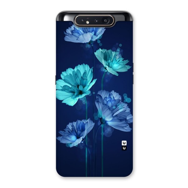 Water Flowers Back Case for Galaxy A80