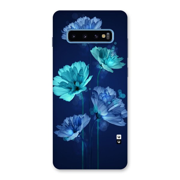 Water Flowers Back Case for Galaxy S10 Plus