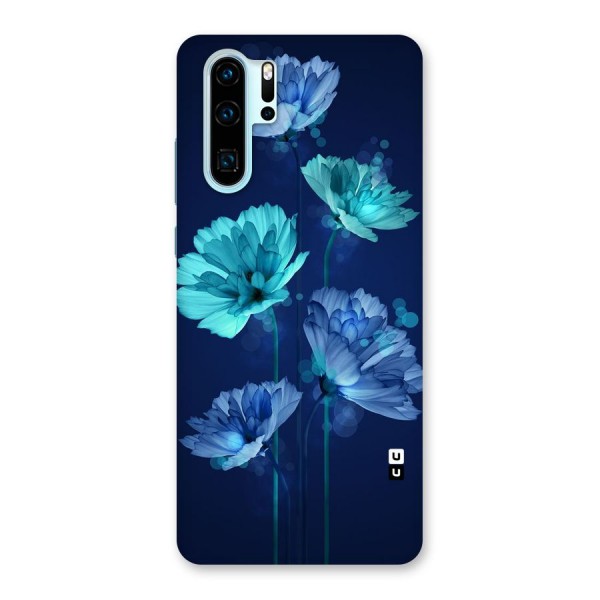 Water Flowers Back Case for Huawei P30 Pro