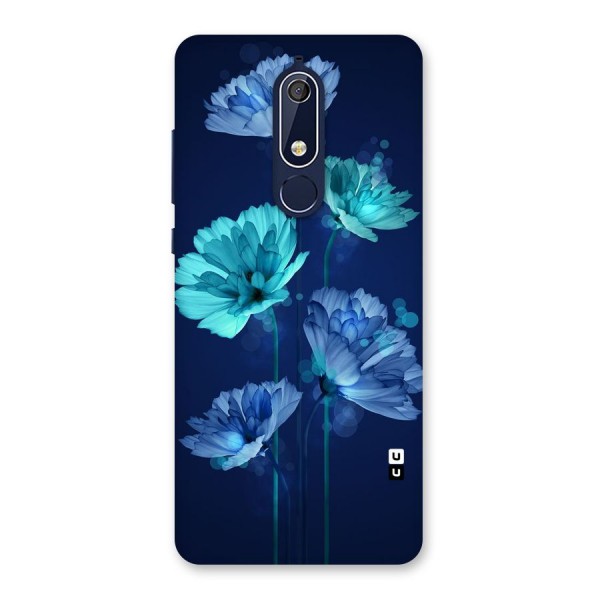 Water Flowers Back Case for Nokia 5.1