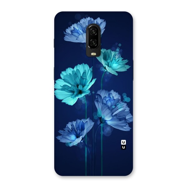 Water Flowers Back Case for OnePlus 6T