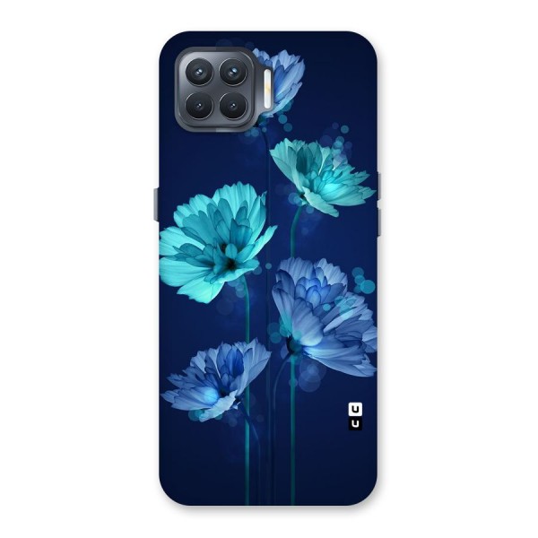 Water Flowers Back Case for Oppo F17 Pro