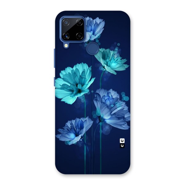 Water Flowers Back Case for Realme Narzo 30A