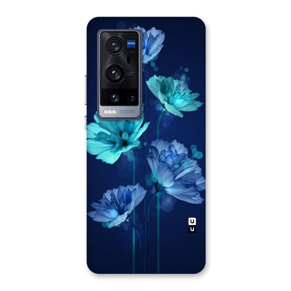 Water Flowers Back Case for Vivo X60 Pro Plus