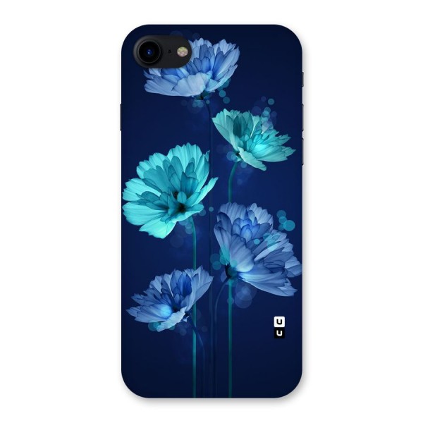 Water Flowers Back Case for iPhone SE 2020