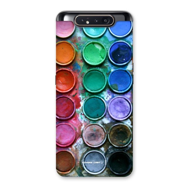 Water Paint Box Back Case for Galaxy A80