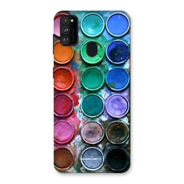 Water Paint Box Back Case for Galaxy M21